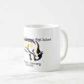 Mug Mascotte de bison de Mannheim (Devant droit)