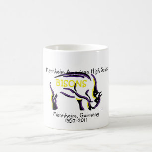 Mug Mascotte de bison de Mannheim