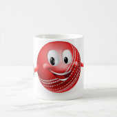 Mug Mascotte de boule de cricket (Centre)