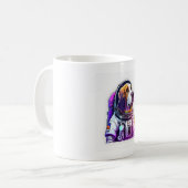 Mug Mascotte de chien Astronout (Devant gauche)
