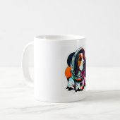 Mug Mascotte de chien Astronout 3 (Devant gauche)