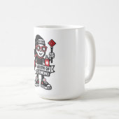 Mug Mascotte de la rue Queen of Diamonds — Édition des (Devant droit)