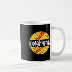 Mug Mascotte de l'équipe de softball des Longhorns Esp