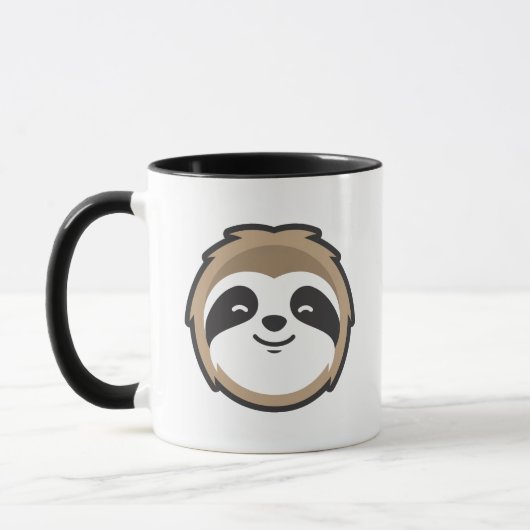 Mug Mascotte de paresse (Gauche)