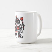 Mug Mascotte de rue Queen of Hearts — Grind Crew Editi (Devant droit)