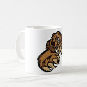 Mug Mascotte Griffe d'Ours Grizzly (Devant gauche)