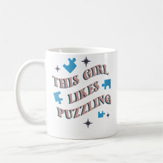 Mug Masculin Féminin Aime Passionnant Hobby Puzzle Jig