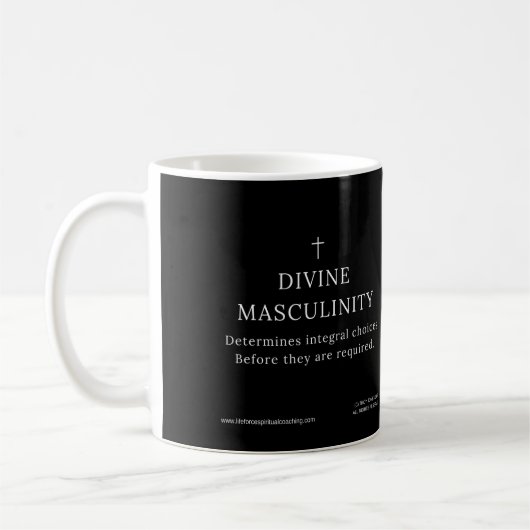 Mug MASCULINITÉ DIVINE : Intégrité (Gauche)