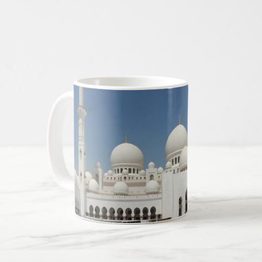 Mug Masjid Sheikh Zayed Grande mosquée UAE Abu Dhabi (Devant gauche)