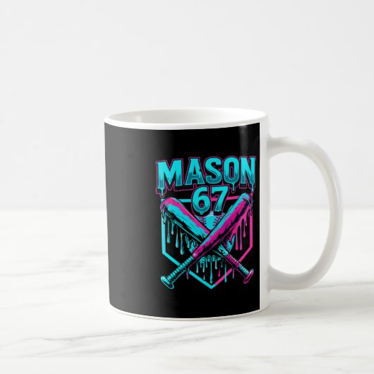Mug Mason 67 Funny Ice Cream Drip Sell Meme Graphics  (Droite)