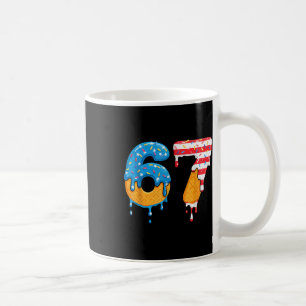 Mug Mason 67 Glace Dégoulinante Mème Six Sept Drapeau 