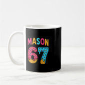 Mug Mason 67 Glace Mème Drôle Six Sept (sur Ck)  (Gauche)