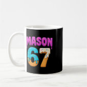 Mug Mason 67 Ice Cream Drip Funny Meme Six Seven Dripp (Gauche)