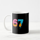 Mug Mason 67 Ice Cream Drip Meme Six Seven (Gauche)