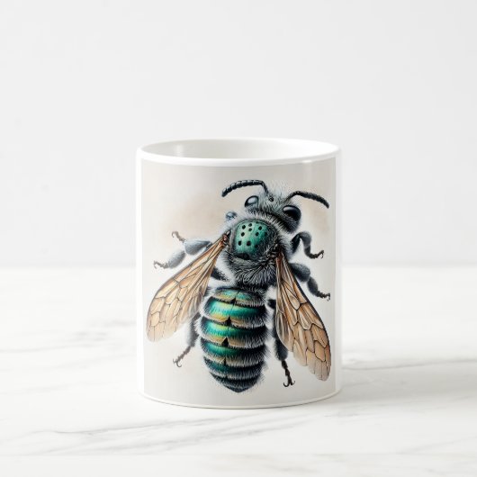 Mug Mason Bee 161024IREF237 - Watercolor (Centre)