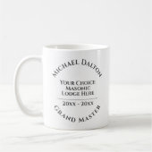 Mug Masonic Grand Master (Gauche)