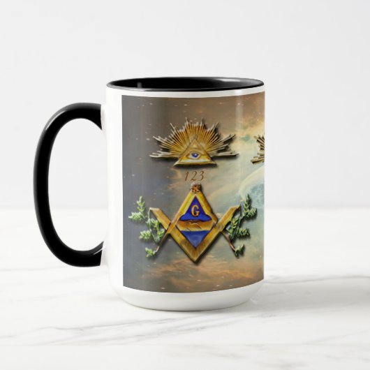 Mug Masonic Life (Cosmos) (Gauche)