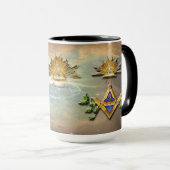 Mug Masonic Life (Cosmos) (Devant droit)