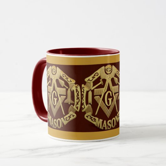 Mug Masonique (Devant gauche)