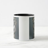 Mug Masque argenté, romain, ?ère moitié de l'ANNONCE (Centre)