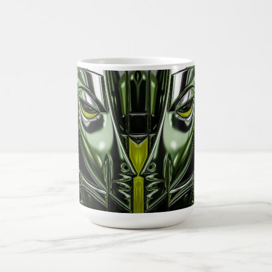 Mug Masque Cyber Émeraude (Centre)