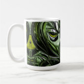 Mug Masque Cyber Émeraude (Gauche)