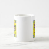 Mug Masque de bouffon Mardi Gras Harlequin (Centre)