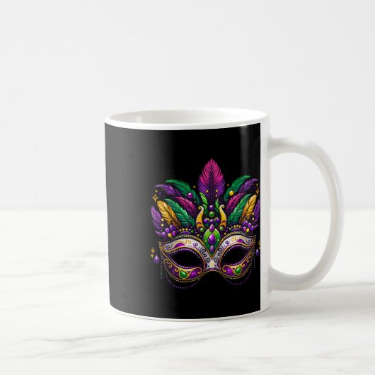 Mug Masque de carnaval festif Mardi Gras Masquerade Co (Droite)