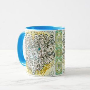 Mug Masque de chat blanc