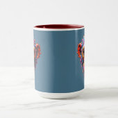 Mug Masque de chimpanzé orné (Centre)