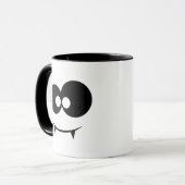 Mug Masque de fantôme d'Halloween (Devant gauche)
