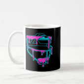 Mug Masque de glace goutte à goutte de softball avec d (Gauche)