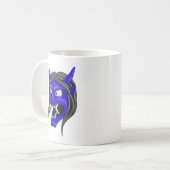 Mug Masque de Hannya de Japonais (Devant gauche)