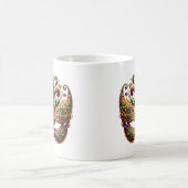 Mug Masque de Mardi Gras  (Centre)