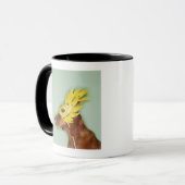 Mug Masque de port de chien (Devant gauche)