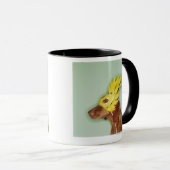 Mug Masque de port de chien (Devant droit)