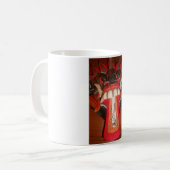 Mug Masque d'Halloween pour langue bizarre (Devant gauche)