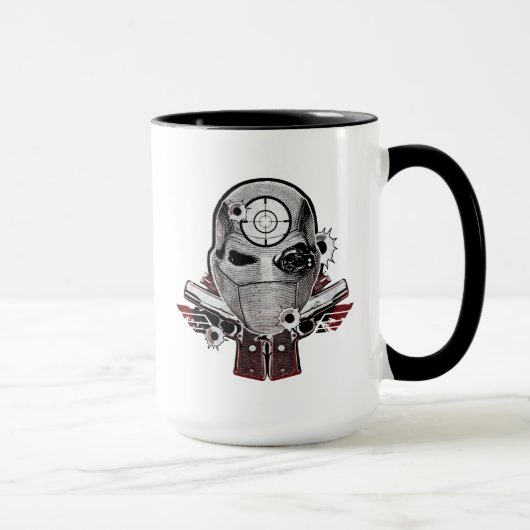 Mug Masque du peloton | Deadshot de suicide et art de (Droite)