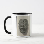 Mug Masque félin d'un homme, d'Oaxaca, précolombien (Gauche)