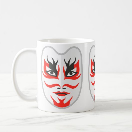 Mug Masque japonais (Gauche)