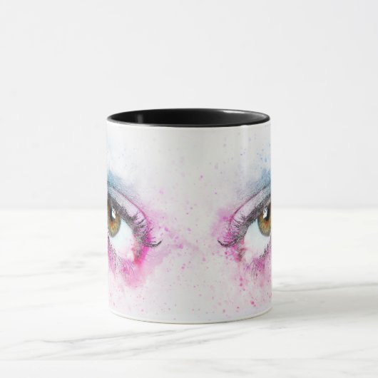 Mug Masque maquillage pour sorcière de la femme visage (Centre)