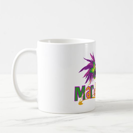 Mug Masque Mardi Gras (Gauche)