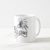 Mug Masque Mardi Gras (Devant droit)