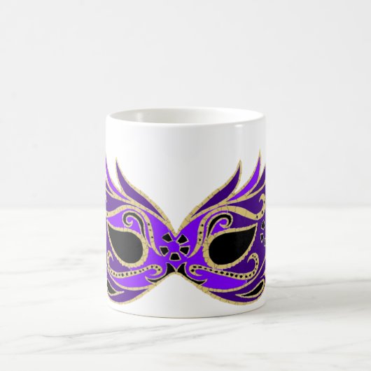 Mug Masque masqué royal violet (Centre)