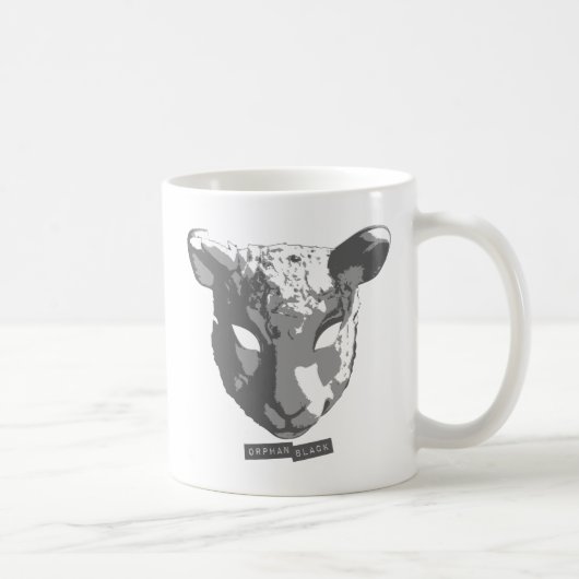 Mug Masque orphelin de moutons noirs (Droite)