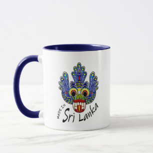 Mug Masque Peacock Sri Lanka