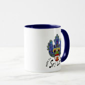 Mug Masque Peacock Sri Lanka (Devant droit)