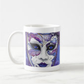 Mug Masque pourpre de carnaval par PSOVART (Gauche)