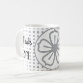 Mug Masque sur Masque OFF Distances sociales (Devant gauche)