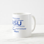 Mug Masque visage SISU bravoure tenacité (Devant droit)